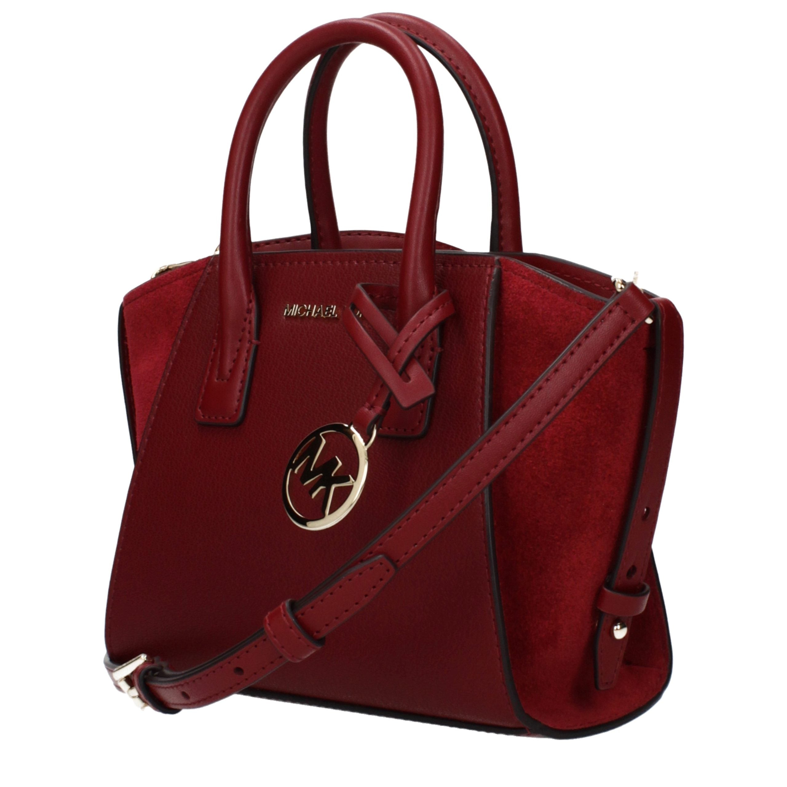 Michael Kors Rote Lederhandtasche-2
