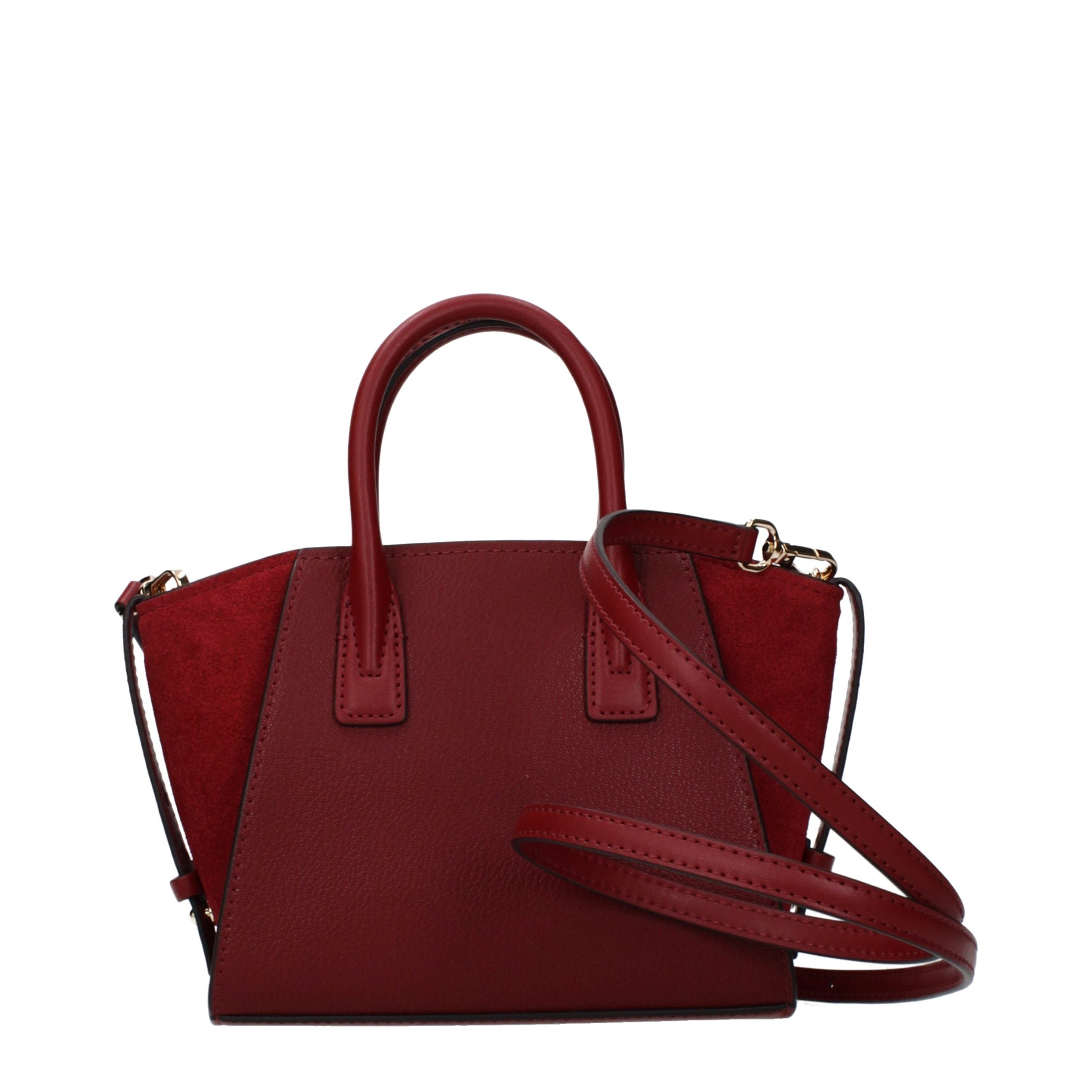 Michael Kors Rote Lederhandtasche-3