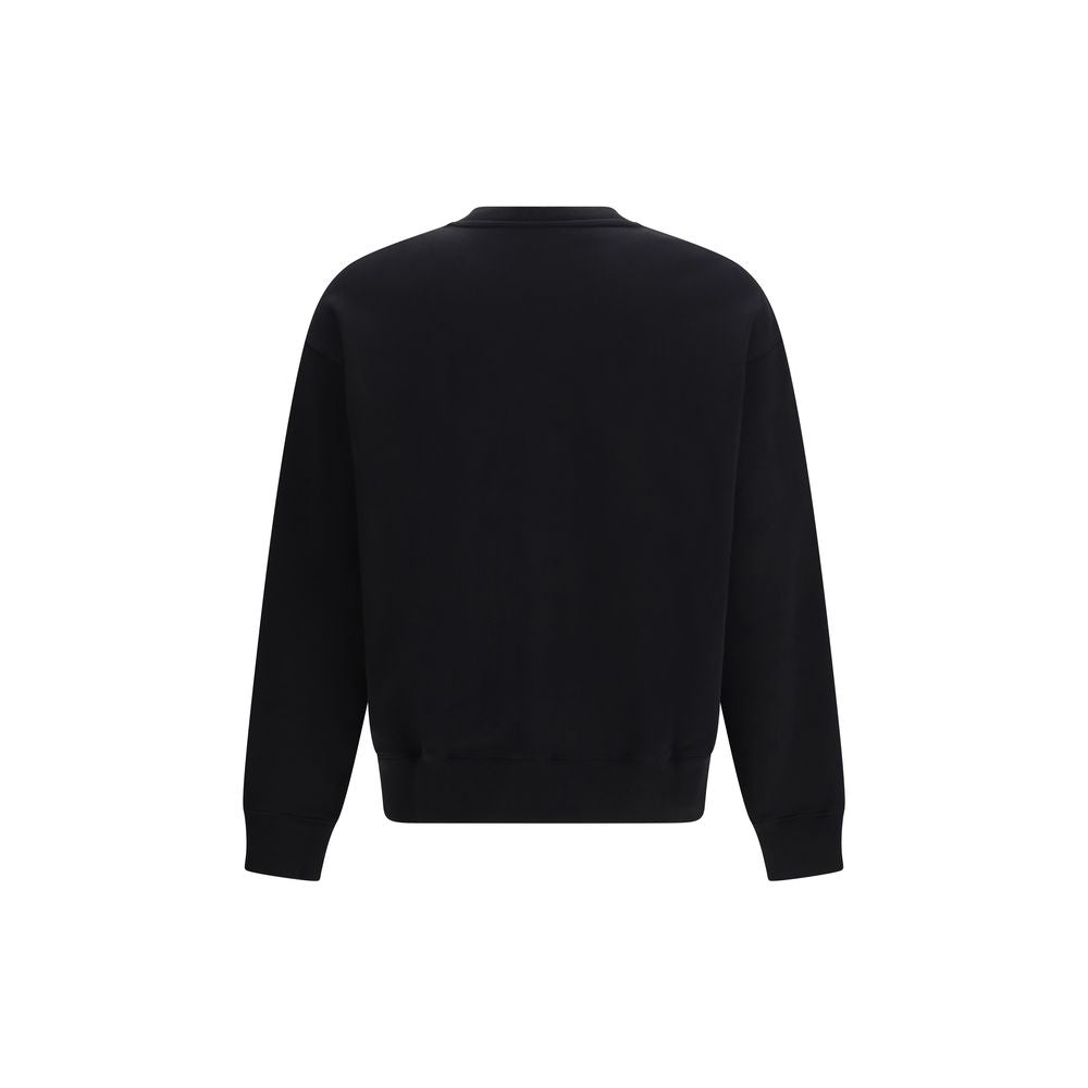 Moschino Schwarzer Baumwoll-Sweatshirt-2