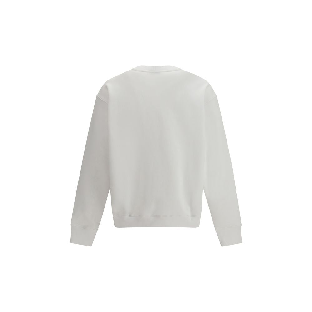 Moschino White Cotton Sweatshirt-2