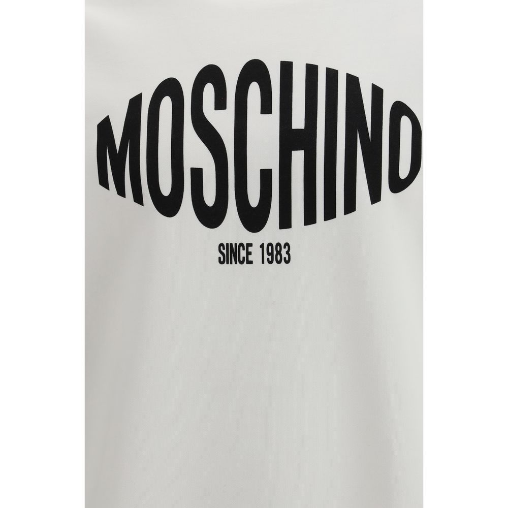 Moschino White Cotton Sweatshirt-3