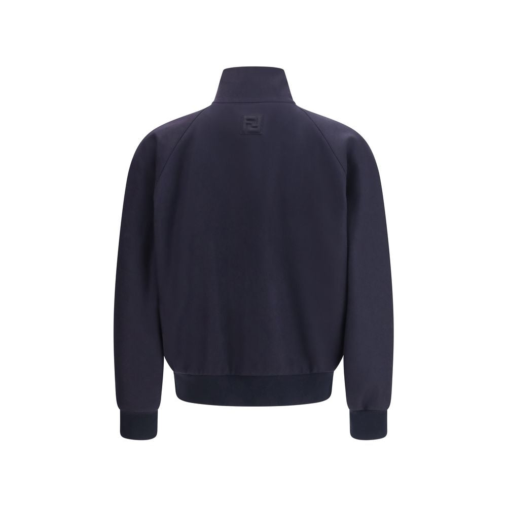 Fendi Blue Cashmere Bomber-2