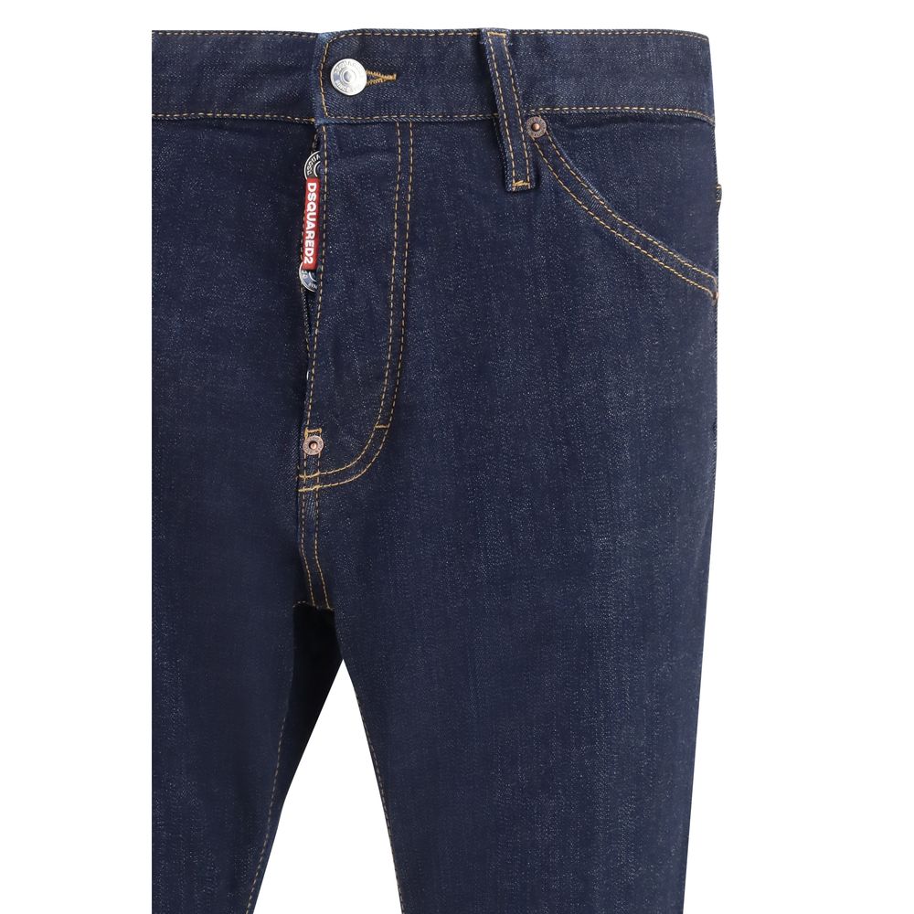 Dsquared² Blue Cotton Jeans Denim-3