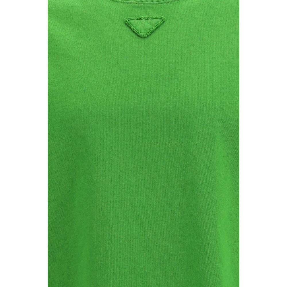 Prada Bicolor Cotton T-Shirt-3