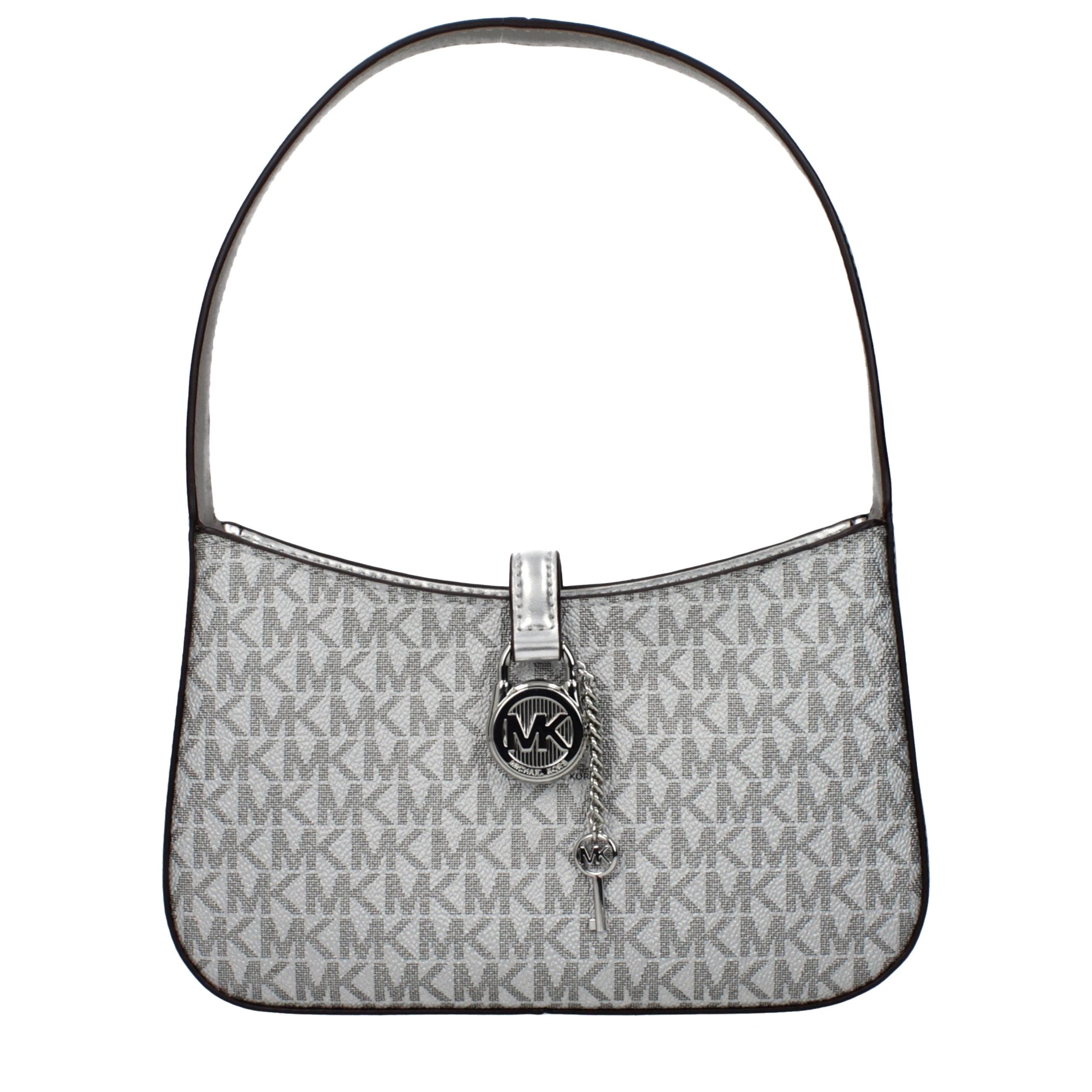 Michael Kors Graue Stoffhandtasche-1