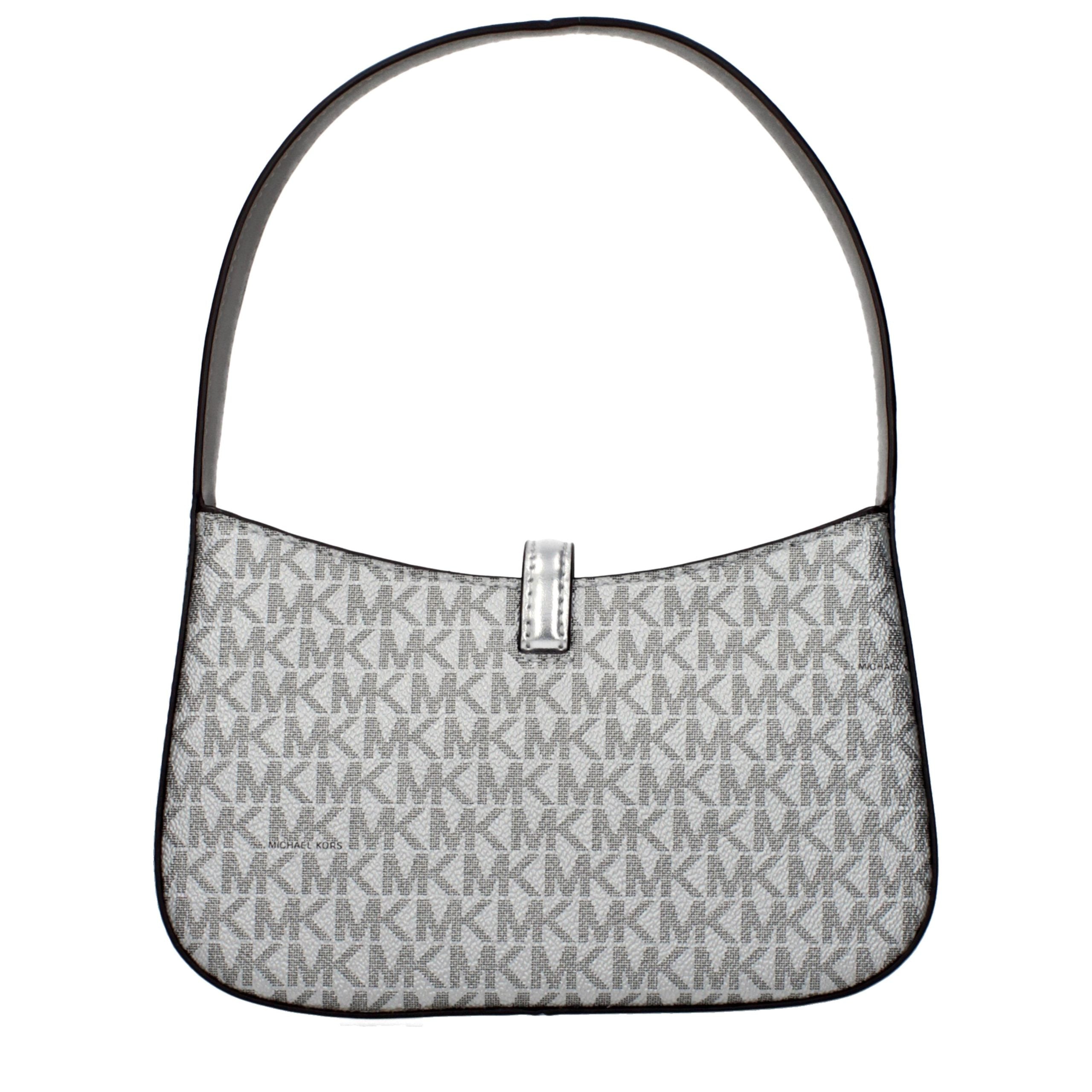 Michael Kors Graue Stoffhandtasche-3