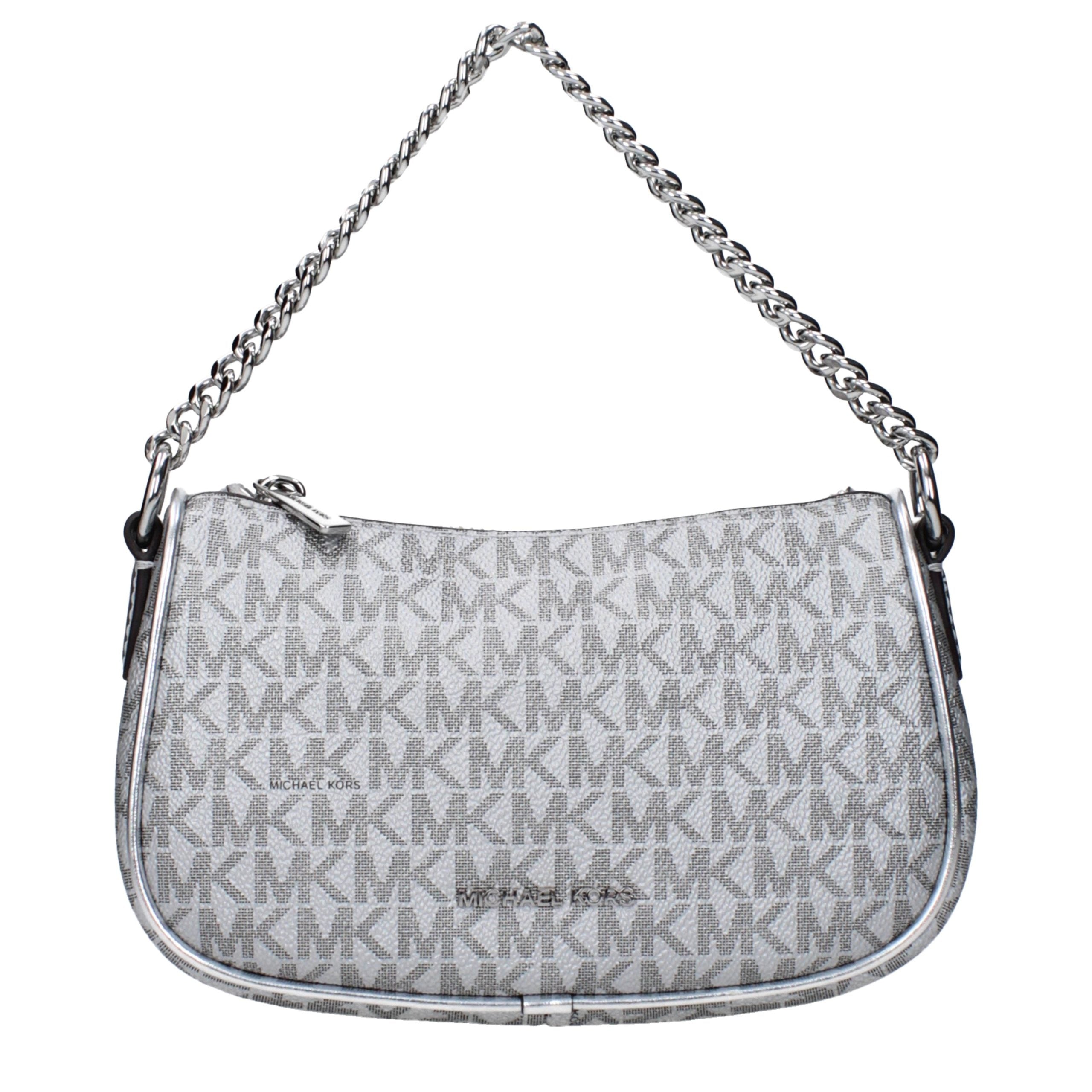 Michael Kors Graue Stoffhandtasche-1