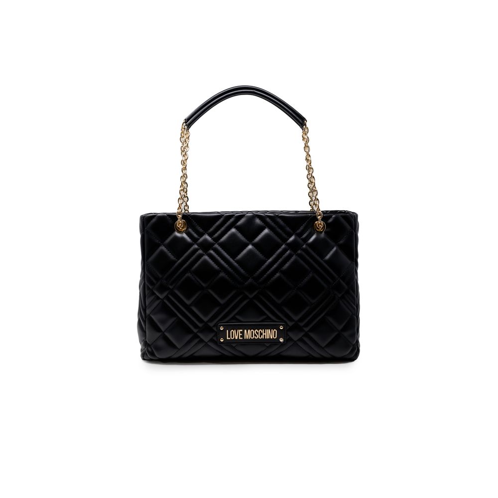 Love Moschino Black Polyethylene Handbag-1