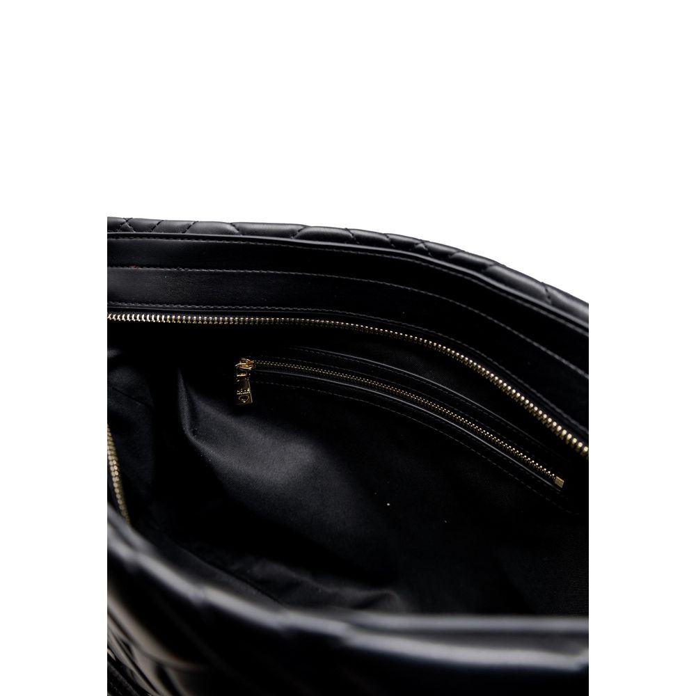 Love Moschino Black Polyethylene Handbag-4