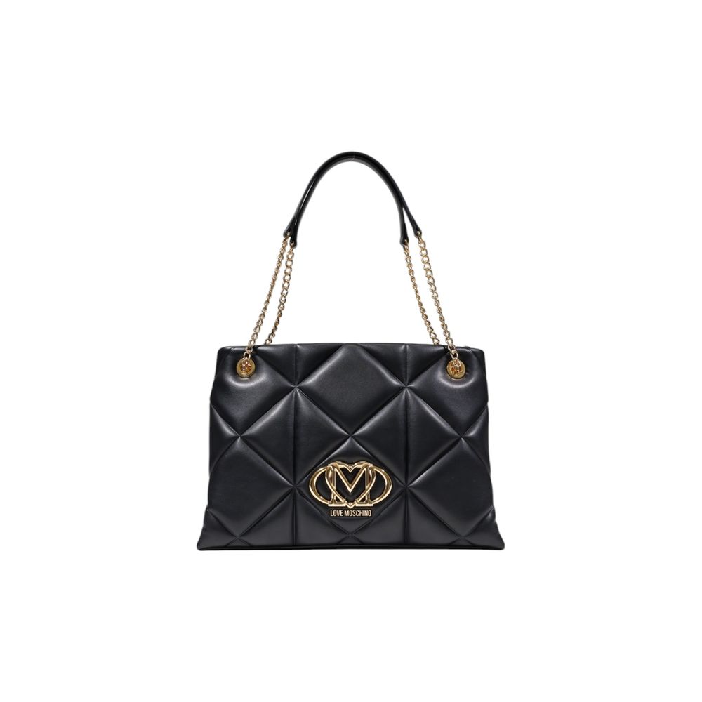 Love Moschino Black Polyethylene Handbag-1
