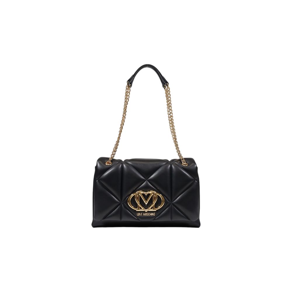 Love Moschino Schwarze Handtasche aus Polyethylen-1