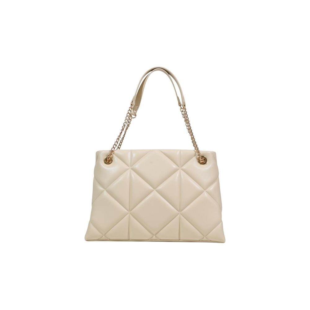 Love Moschino Beige Faux Leather Handbag-3
