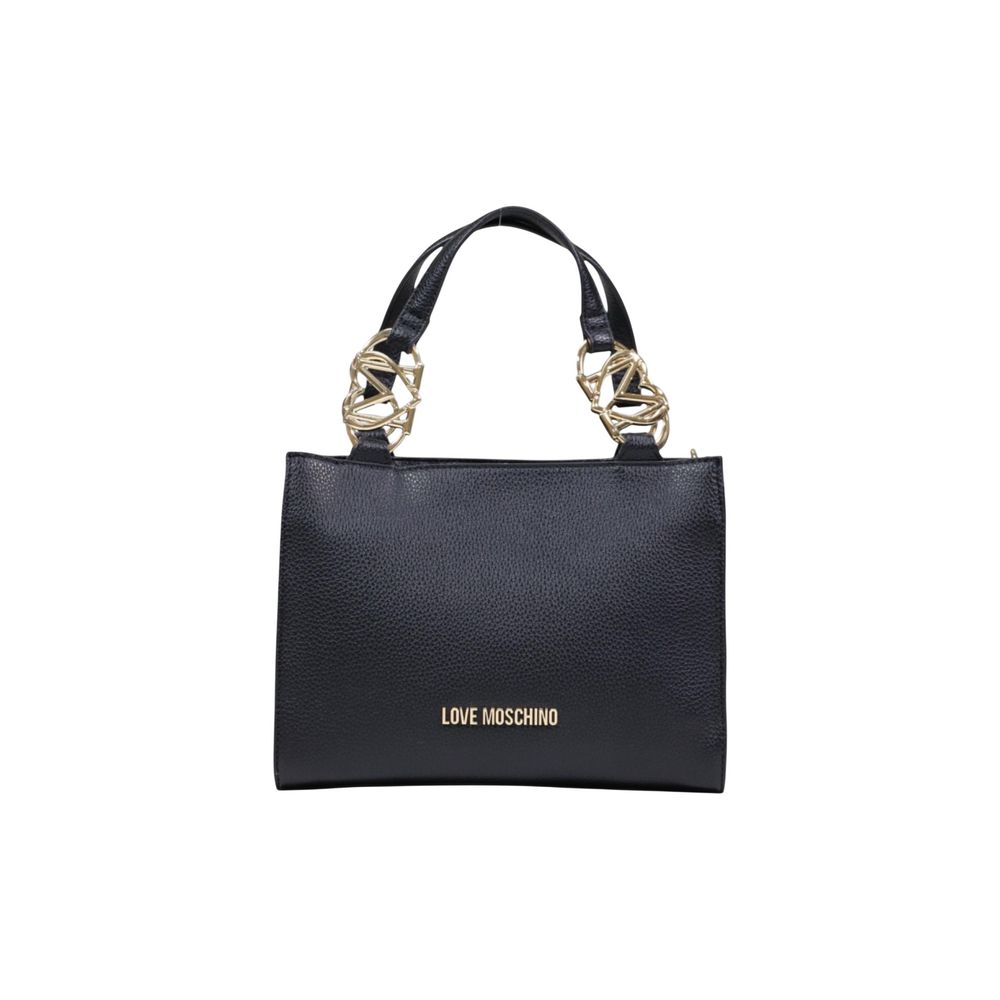 Love Moschino Black Polyethylene Handbag-1