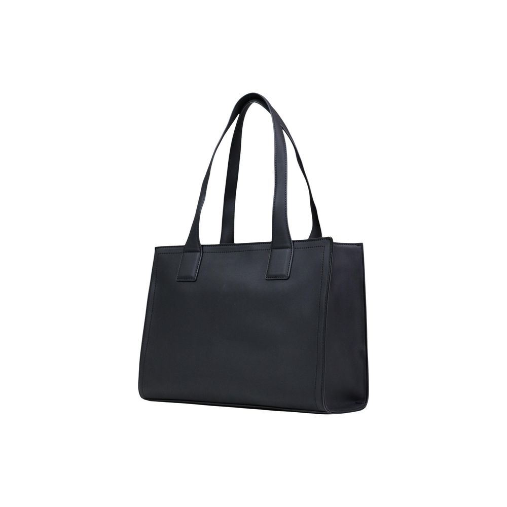 Love Moschino Black Polyethylene Handbag-4