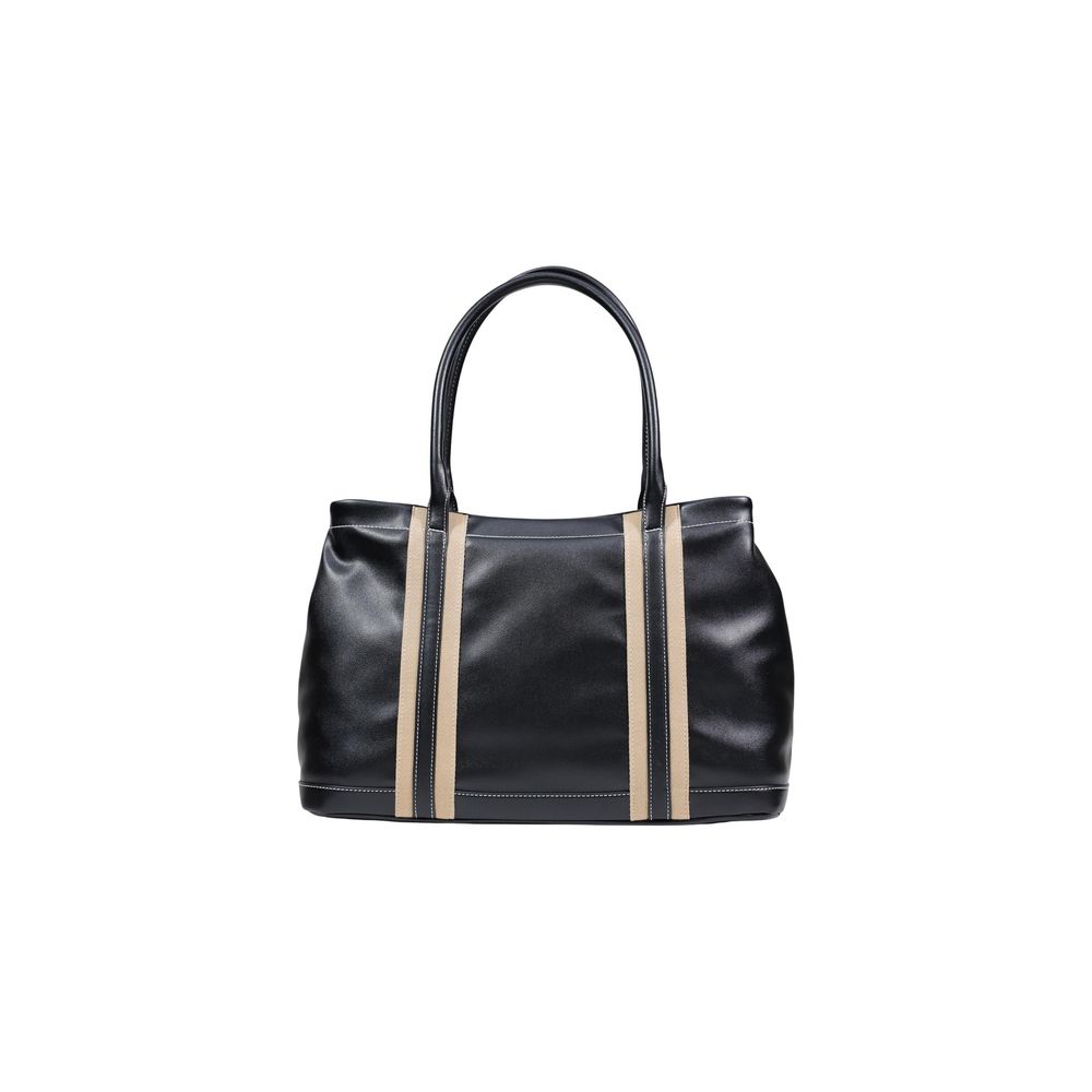 Love Moschino Schwarze Handtasche aus Polyethylen-3