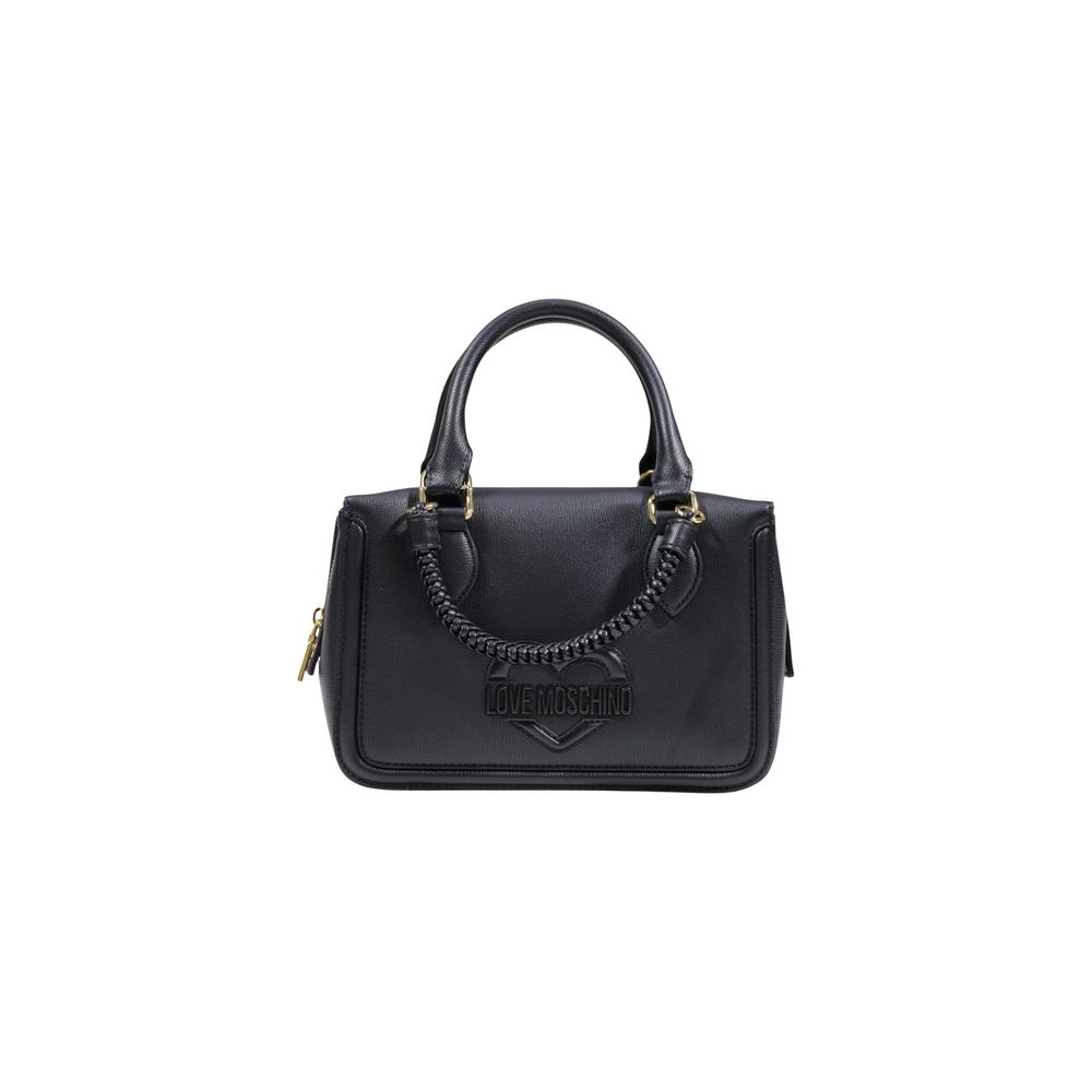 Love Moschino Schwarze Handtasche aus Polyethylen-1