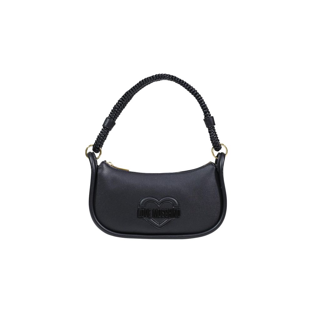 Love Moschino Black Polyethylene Handbag-1