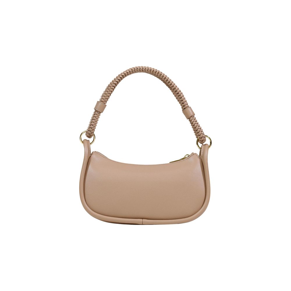 Love Moschino Beige Polyethylene Handbag-3