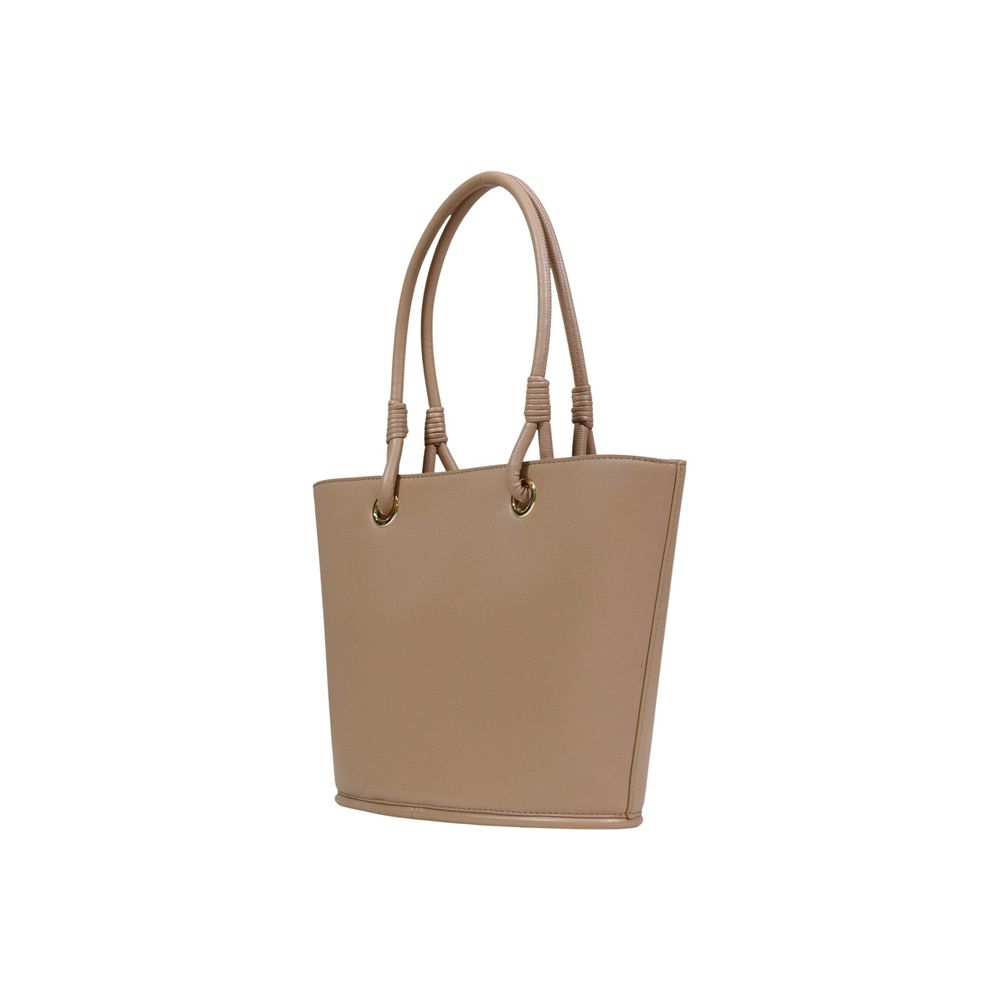 Love Moschino Beige Polyethylene Handbag-4