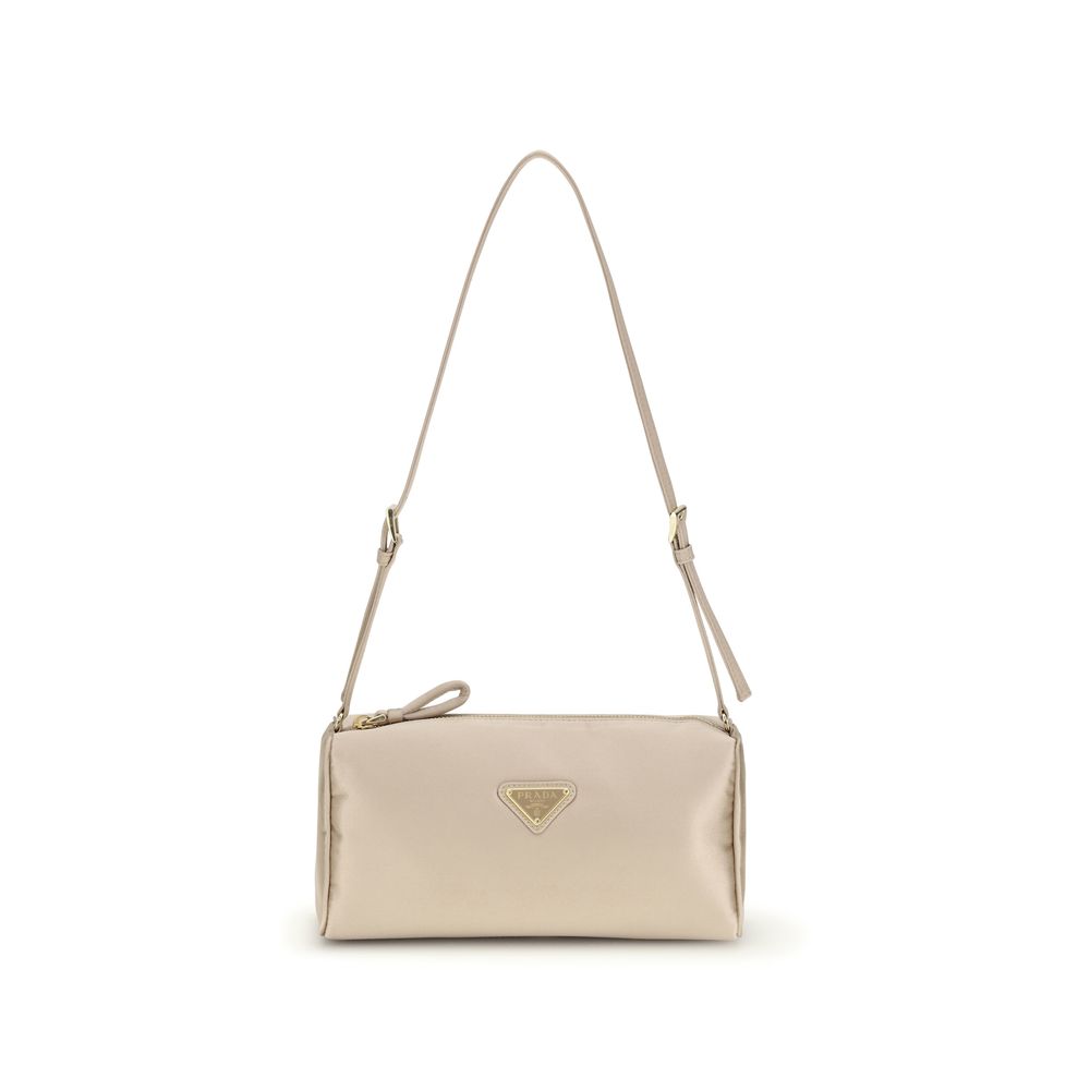 Prada Schultertasche aus mehrfarbiger Seide-1