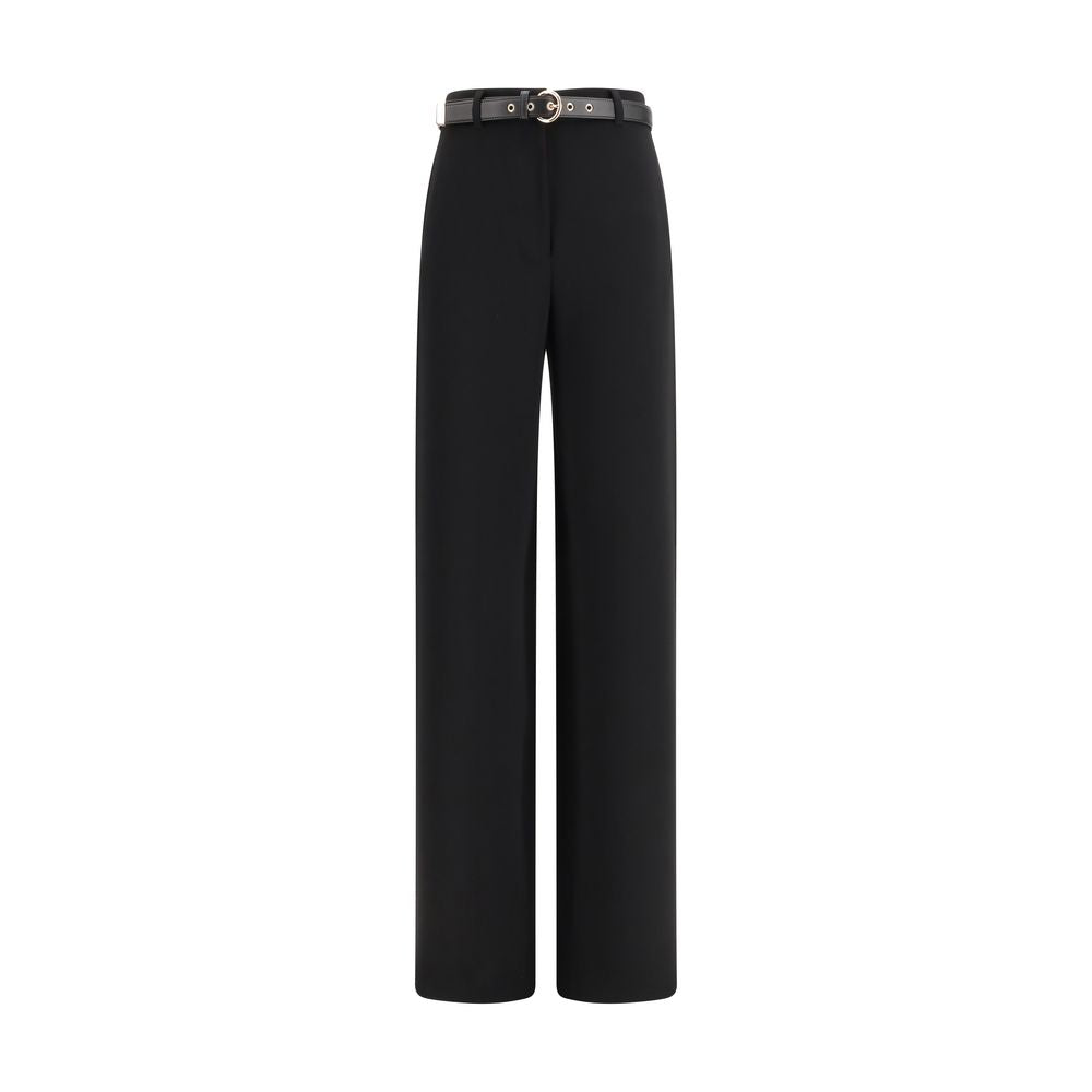 Max Mara Black Triacetate Suit Trousers