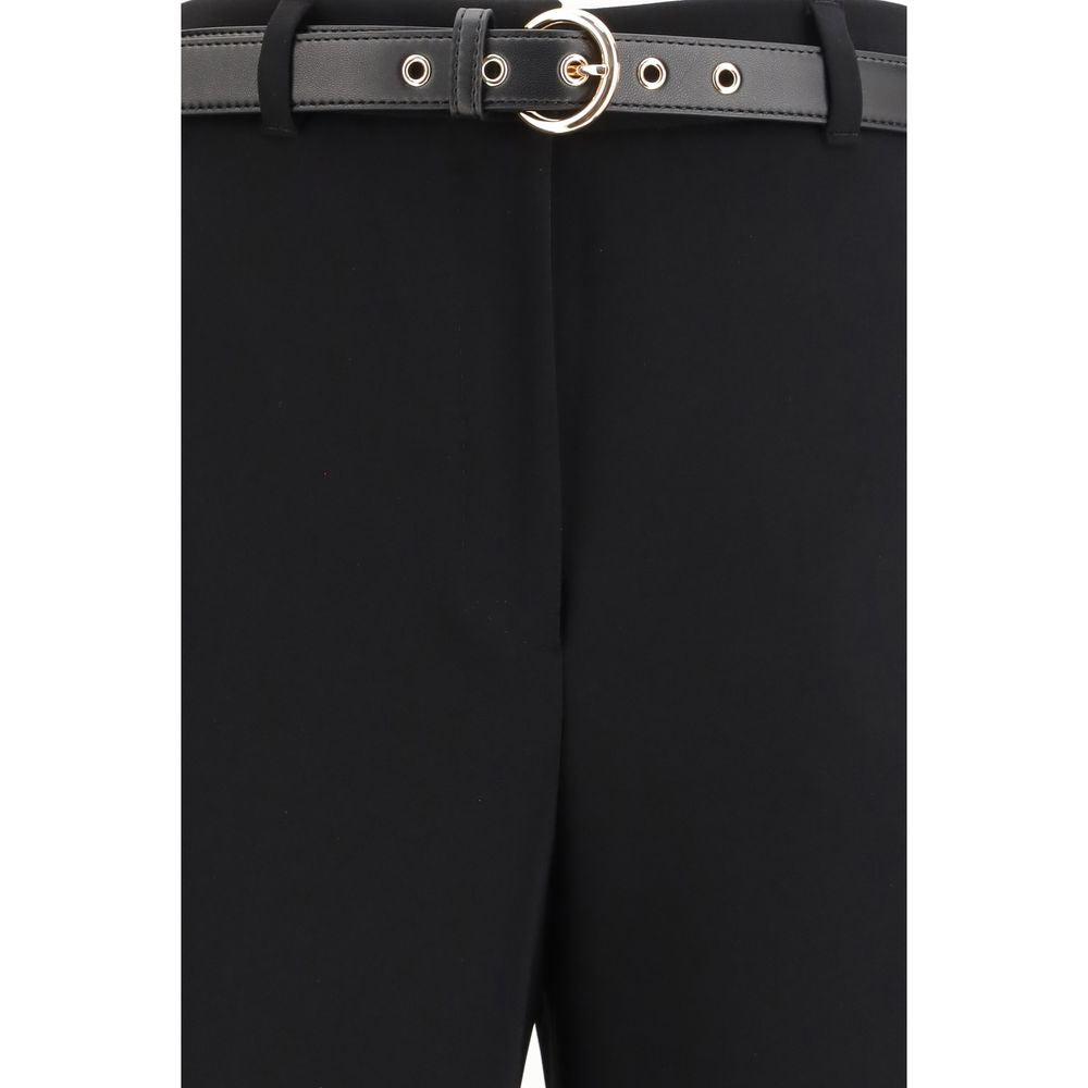 Max Mara Black Triacetate Suit Trousers-3