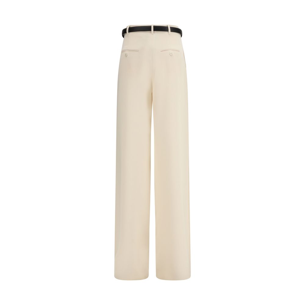 Max Mara Beige Triacetate Dress Pants-2