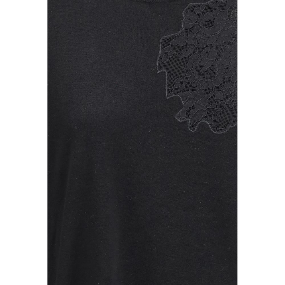 Max Mara Black Silk Sweatshirt-3