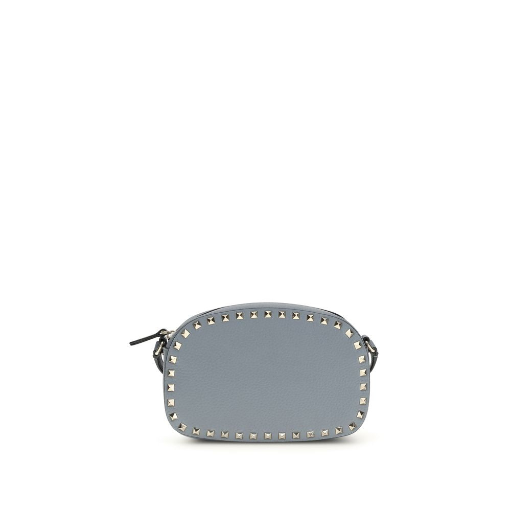 Valentino Garavani shoulder bag in blue calfskin leather, Bos Taurus-1