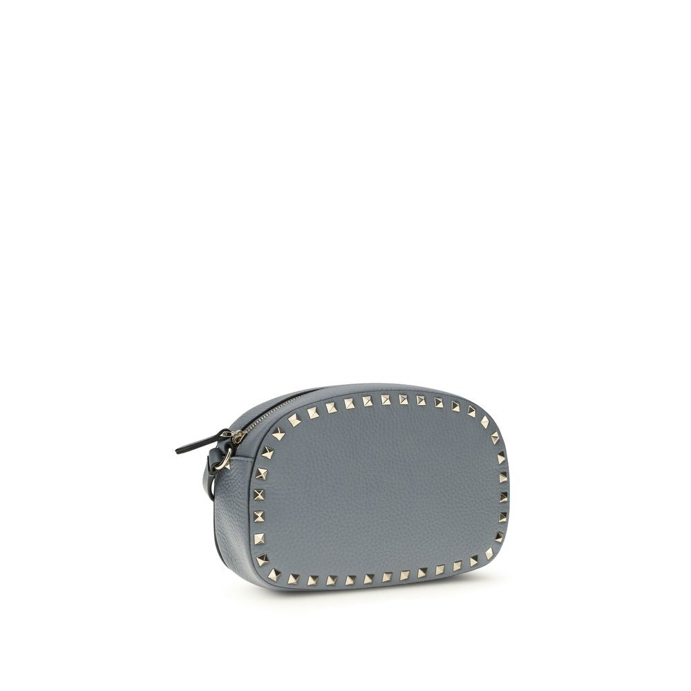 Valentino Garavani shoulder bag in blue calfskin leather, Bos Taurus-2