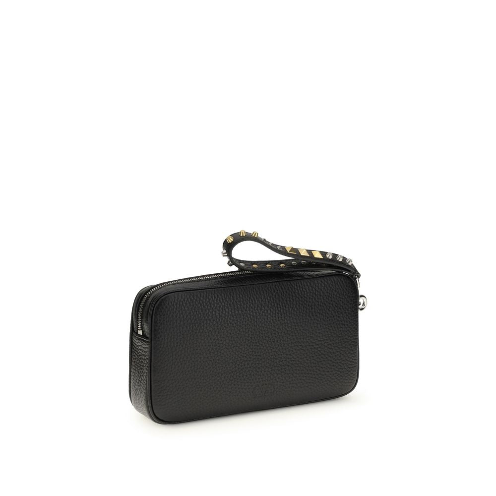 Valentino Garavani Black Calfskin Bos Taurus Accessories-3