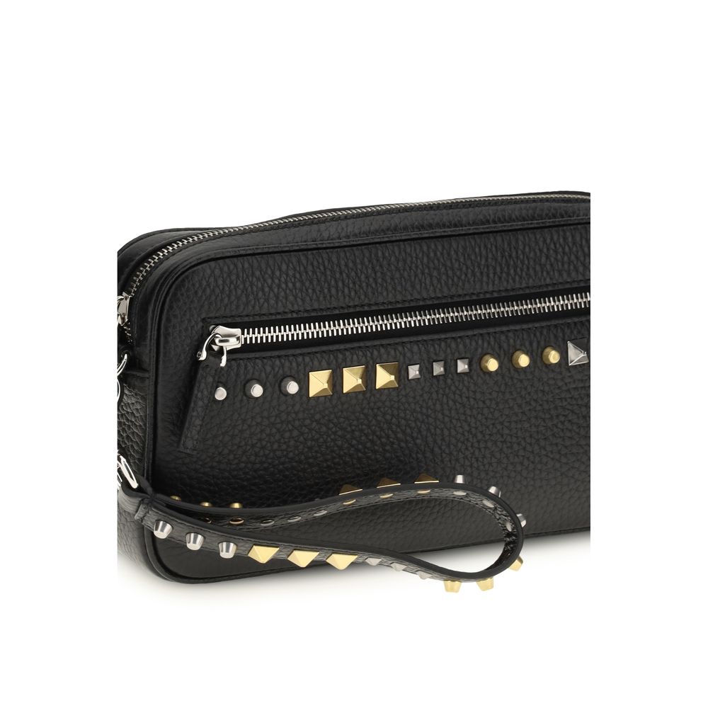 Valentino Garavani Black Calfskin Bos Taurus Accessories-4