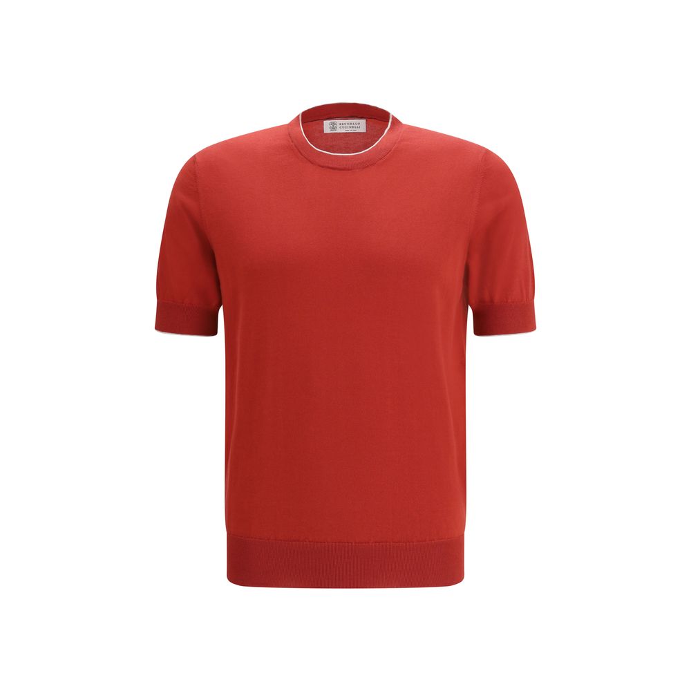Brunello Cucinelli Multicolored Cotton T-Shirt-1