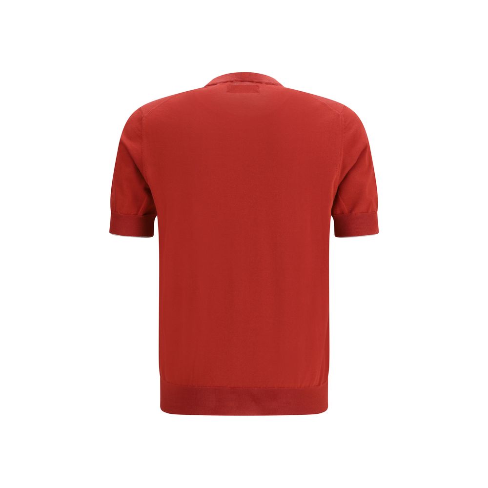 Brunello Cucinelli Multicolored Cotton T-Shirt-2