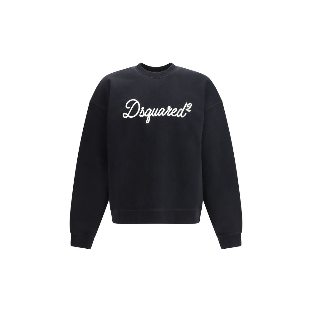 Dsquared² Black cotton sweatshirt-1