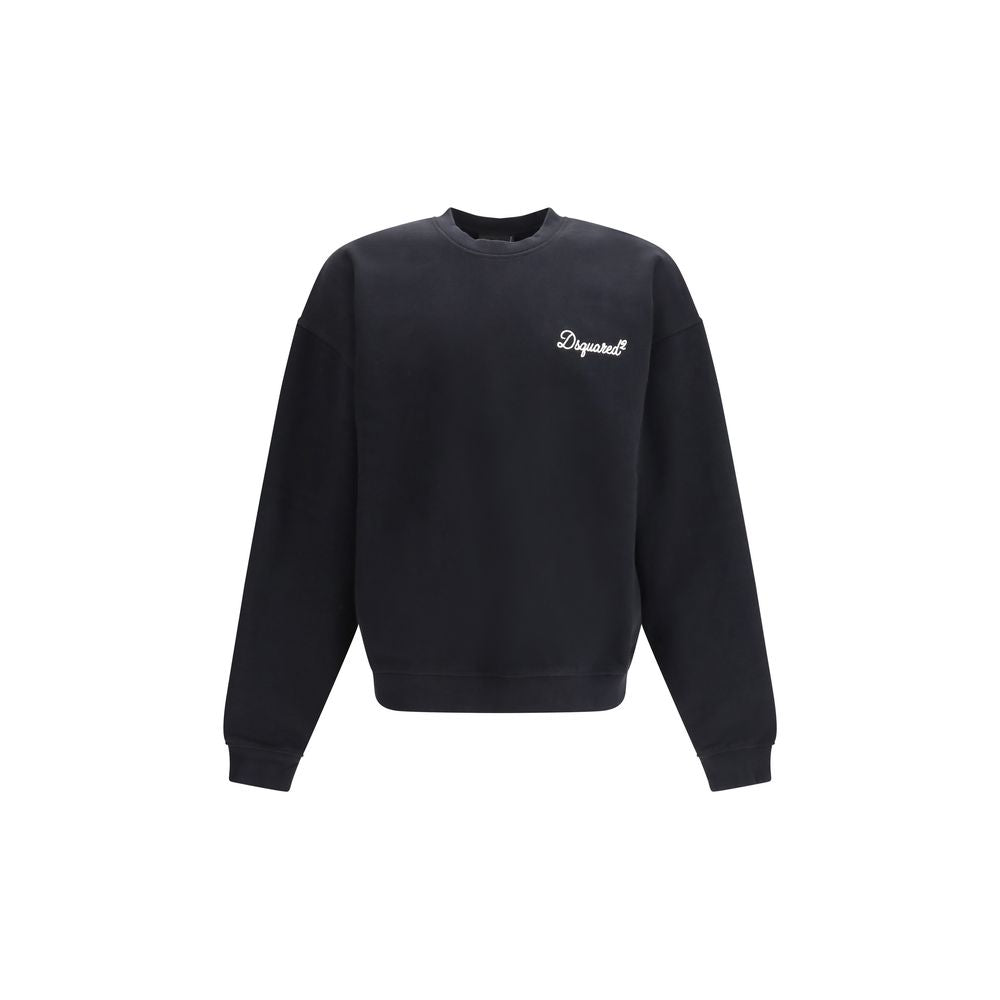Dsquared² Black cotton sweatshirt-1