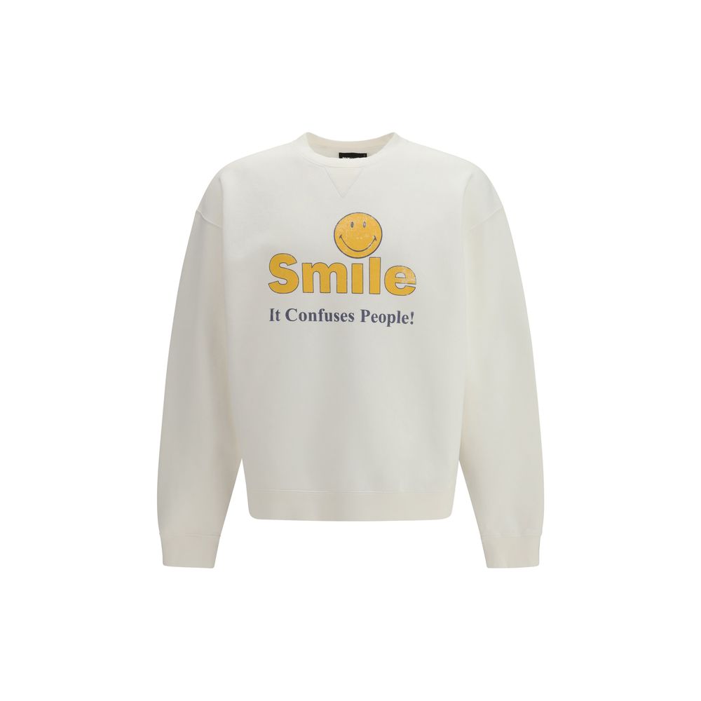 Dsquared² White Cotton Sweatshirt-1