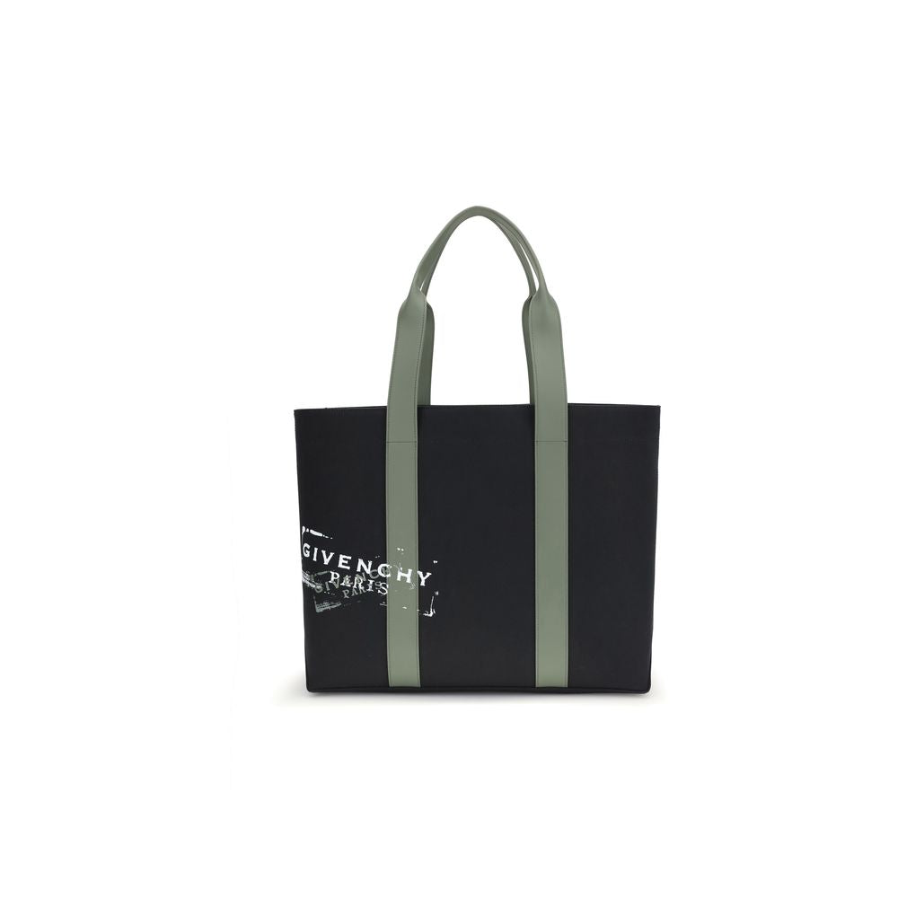 Givenchy Black Cotton Shoulder Bag-1