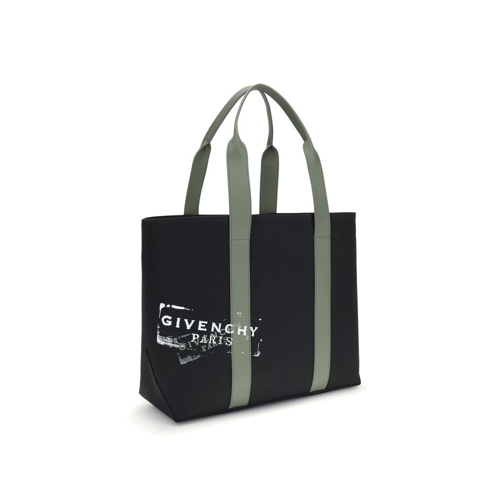 Givenchy Black Cotton Shoulder Bag-2