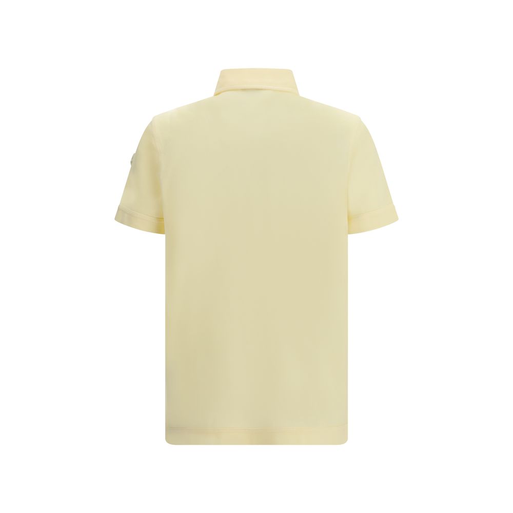 Moncler Two-Tone Cotton Piqué Polo Shirt-2