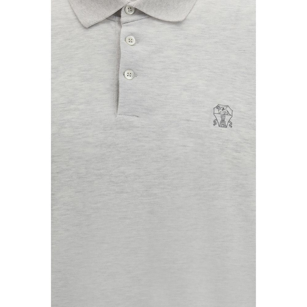 Brunello Cucinelli Gray cotton sweatshirt-3