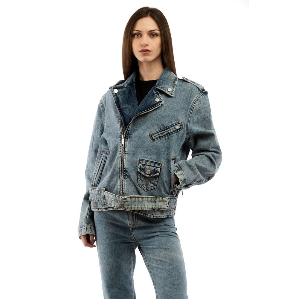 Moschino multicoloured denim jacket made of cotton-1