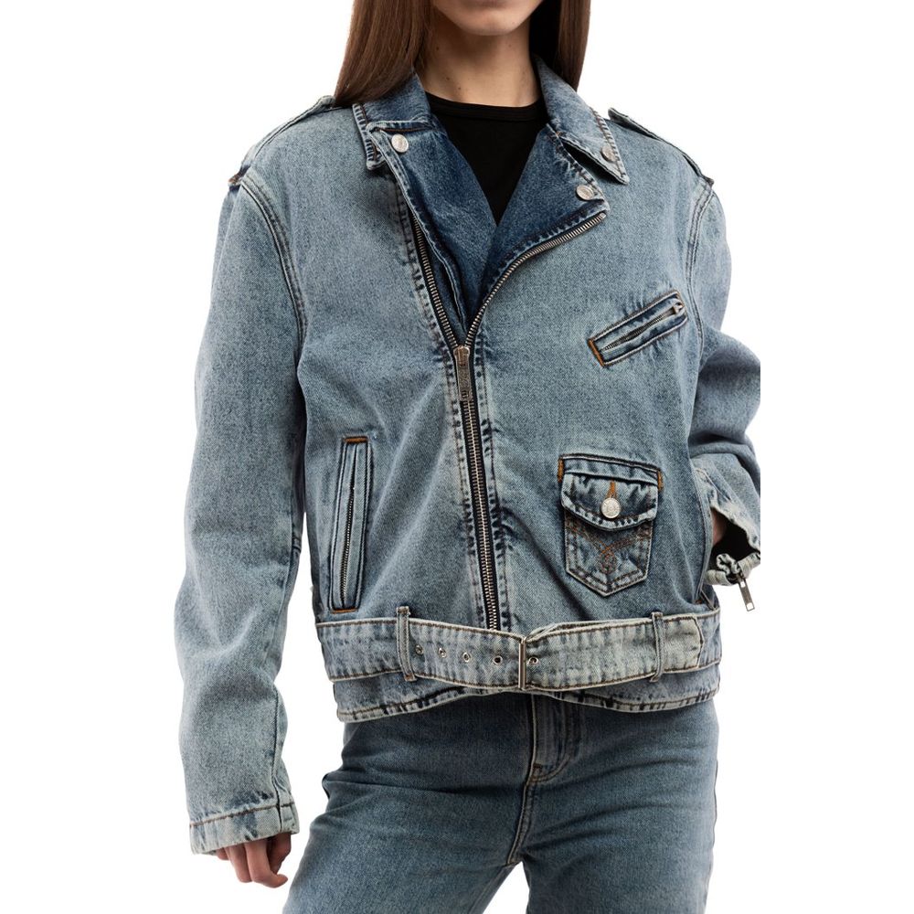Moschino multicoloured denim jacket made of cotton-2