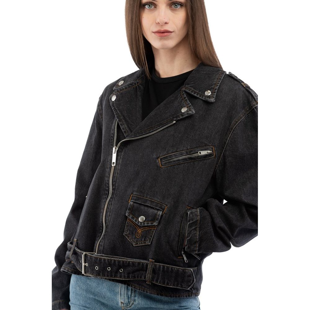 Moschino multicoloured denim jacket made of cotton-2
