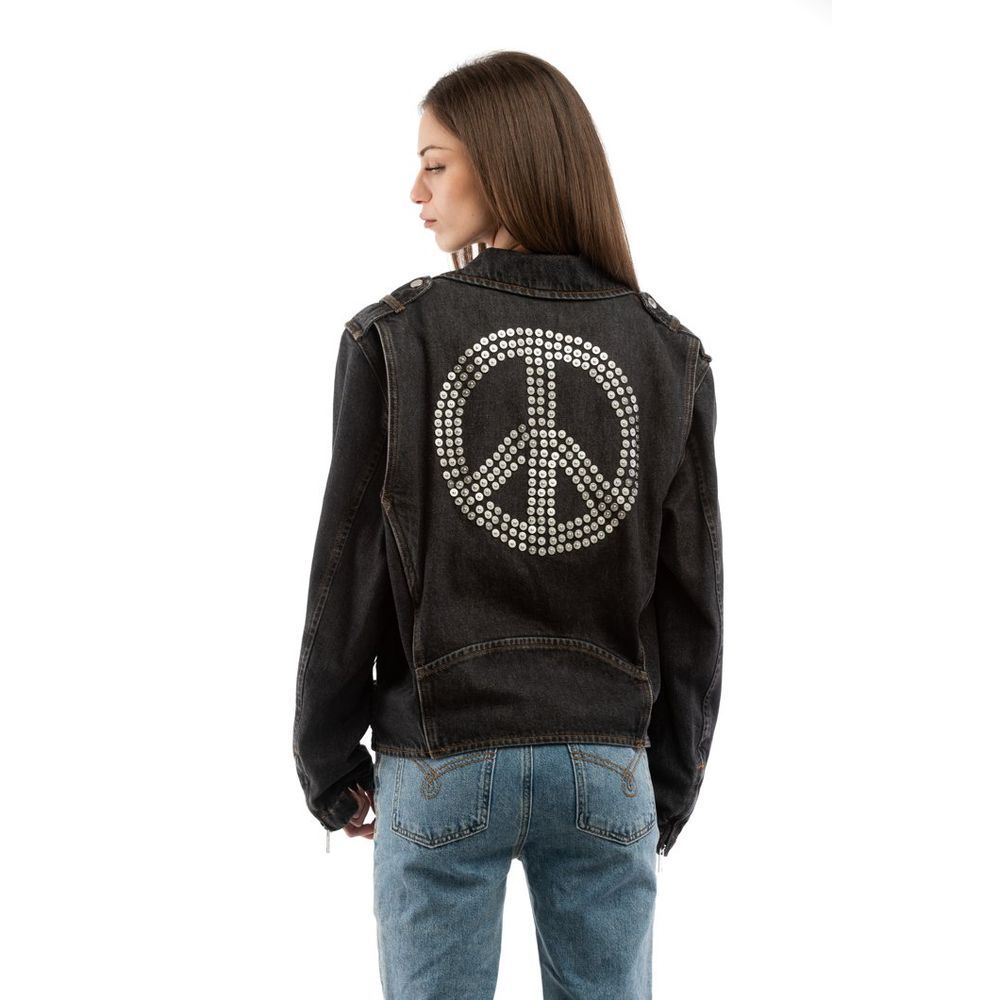 Moschino multicoloured denim jacket made of cotton-3