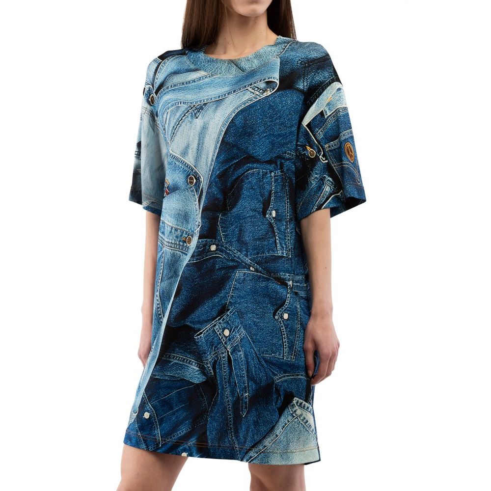 Moschino multicoloured viscose casual dress-2