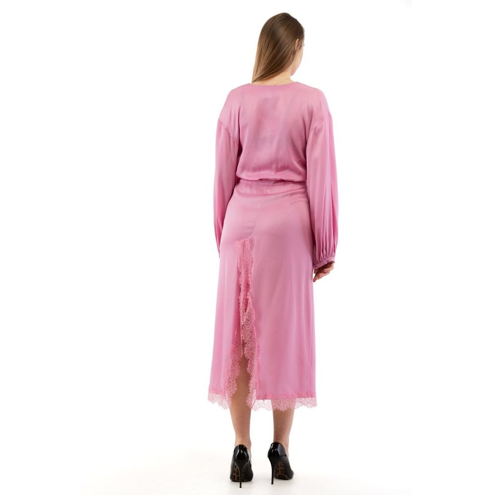 Moschino Multicolor Marabou Casual Dress-3