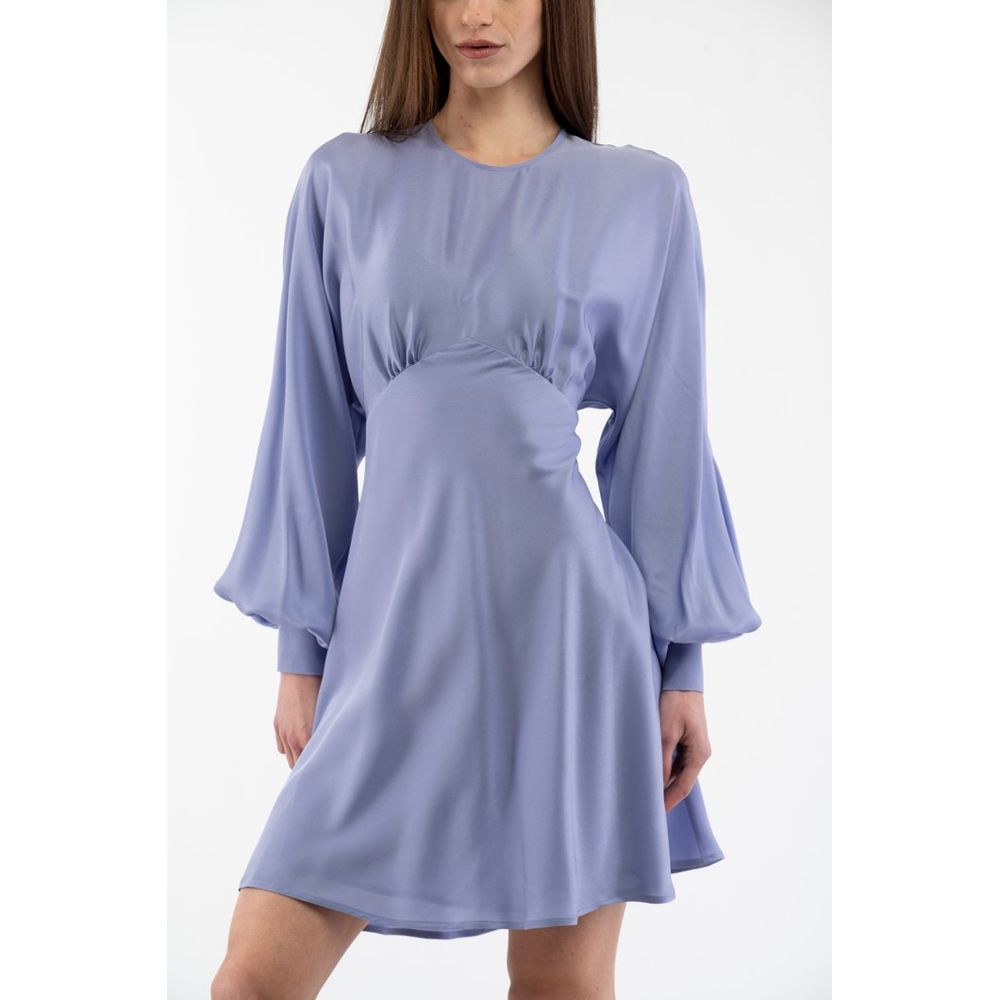 Moschino Purple Marabou Casual Dress-2