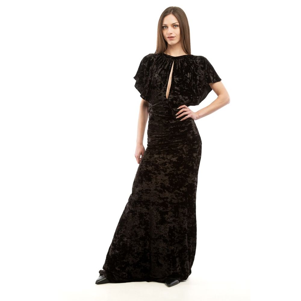 Moschino black polyester casual dress-1