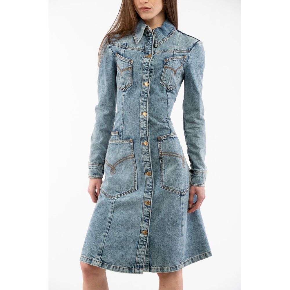 Moschino Multicolor Cotton Casual Dress-2